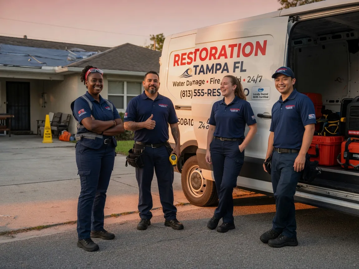 Water Damage Restoration company in Quanah, TX